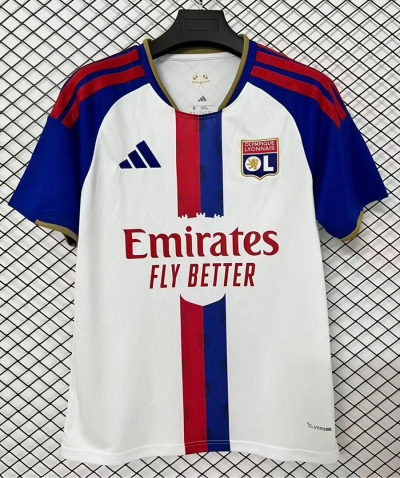2627 Lyon Home Soccer Jersey